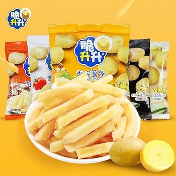 Amazon.co.jp: 脆升升香脆薯条 フライドポテト ポテトチップス